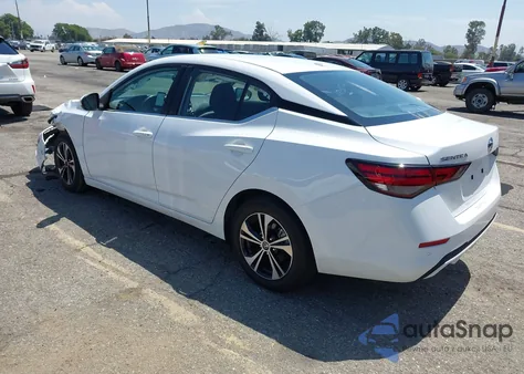 2022 Nissan Sentra Sv Xtronic Cvt z USA, uszkodzony, nr VIN 3N1AB8CV8NY308943